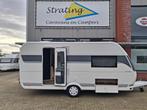 Hobby De Luxe 460 SL NIEUW!! ENKELE BEDDEN, Caravans en Kamperen, Caravans, Schokbreker, Hobby, Bedrijf, Tot en met 3