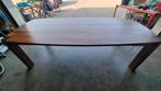 Grote eiken tafel, Ophalen, 100 tot 150 cm, 200 cm of meer, Zo goed als nieuw