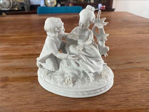 Biscuit porselein bisqui romantisch Unterweissbach, Antiek en Kunst, Antiek | Porselein, Ophalen of Verzenden