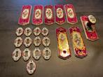 Limoges Porselein Deurbeslag met Roos Decor, Ophalen of Verzenden