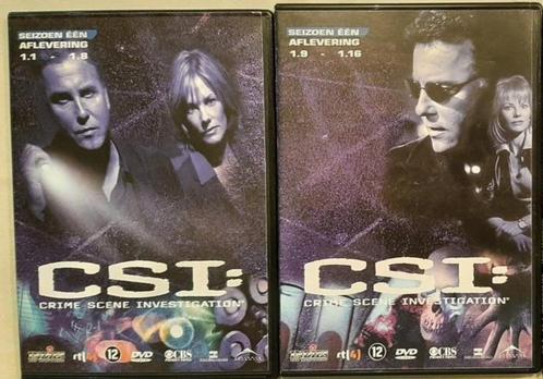 CSI: seizoen 1 (1.1 - 1.15), Cd's en Dvd's, Dvd's | Tv en Series, Zo goed als nieuw, Actie en Avontuur, Vanaf 12 jaar, Ophalen of Verzenden
