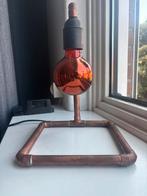 Handgemaakte koper gesoldeerde lamp, Ophalen, Nieuw, Minder dan 50 cm