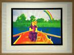 Zeefdruk, Abe Kuipers, Antiek en Kunst, Kunst | Litho's en Zeefdrukken, Ophalen of Verzenden