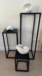 3 maten zwarte zuilen/ planten pilaren, Huis en Inrichting, Woonaccessoires | Zuilen en Pilaren, Ophalen, Nieuw