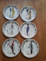 6 Villeroy & Boch ontbijtborden, Antiek en Kunst, Curiosa en Brocante, Ophalen of Verzenden