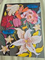 Bloemenstilleven met Gouden Hert - Geertje Aalders, Antiek en Kunst, Ophalen of Verzenden