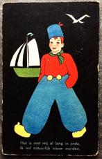 Ansicht Volendam Visser Bijloos Eau de Cologne Reclame, Ophalen of Verzenden, Voor 1920, Ongelopen, Noord-Holland