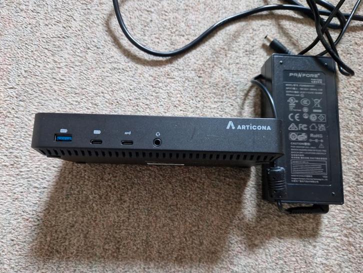 ARTICONA 3x4K USB-C Dock, Computers en Software, Dockingstations, Nieuw, Docking station, Laptop, Tablet, Telefoon, Ophalen