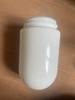 Vintage opaalglazen lampenkap – melkglas, Ophalen of Verzenden, Rond, Minder dan 25 cm