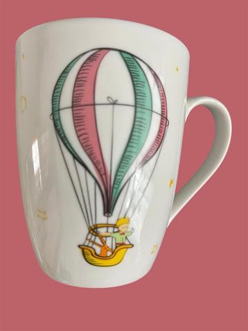 Mok met luchtballon en 'Le Petit Prince' quote beschikbaar voor biedingen