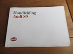 Instructieboek Audi 80 benzine en diesel 1990, Ophalen of Verzenden