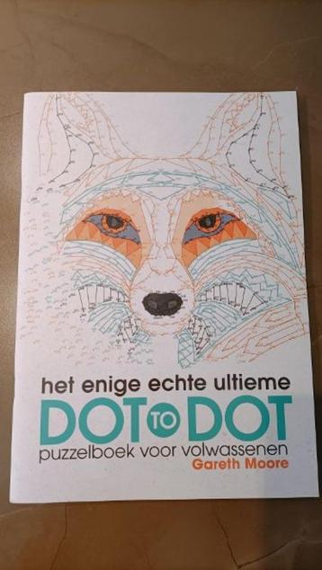 Nieuw puzzelboek voor volwassene Dot to Dot beschikbaar voor biedingen