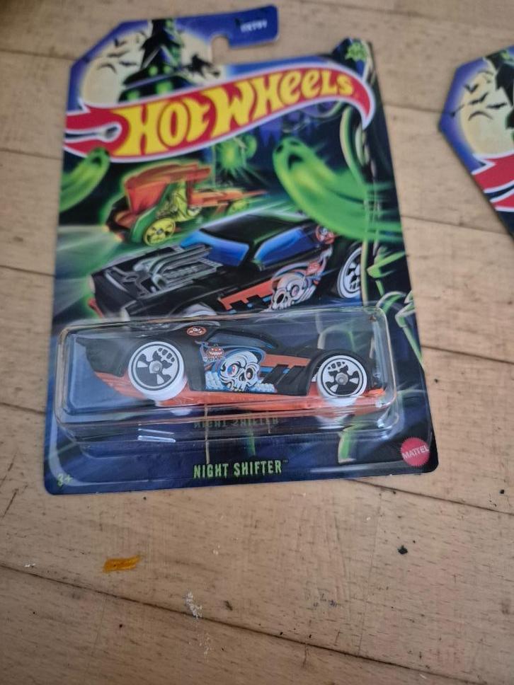 Hot Wheels Halloween night shifter let op, Hobby en Vrije tijd, Modelauto's | Overige schalen, Nieuw, Auto, Ophalen of Verzenden