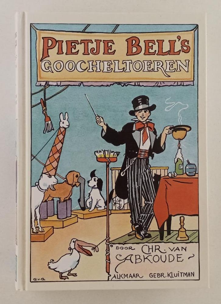 Abkoude, Chr. van - Pietje Bell's goocheltoeren, Boeken, Kinderboeken | Jeugd | 10 tot 12 jaar, Gelezen, Fictie, Verzenden
