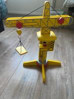 Houten Hijskraan Speelgoed, Kinderen en Baby's, Speelgoed | Houten speelgoed, Ophalen of Verzenden, Gebruikt, Overige typen