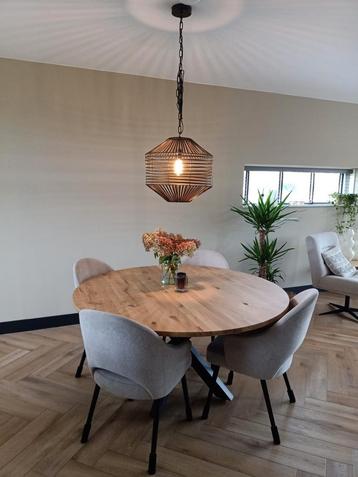 Light & Living hanglamp brons/matzwart gietijzer