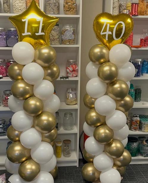 Ballonnen pilaar, Hobby en Vrije tijd, Feestartikelen | Verhuur, Zo goed als nieuw, Verjaardag, Ophalen of Verzenden