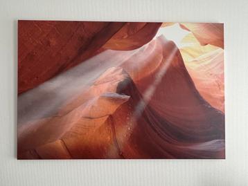 Canvas schilderij Antilope Canyon beschikbaar voor biedingen
