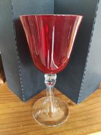 Rood wijnglas, Antiek en Kunst, Antiek | Glas en Kristal, Ophalen of Verzenden
