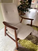 Louis van Teeffelen fauteuil nieuw bekleed, Huis en Inrichting, Fauteuils, Ophalen of Verzenden, Zo goed als nieuw, 50 tot 75 cm