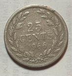 25 cent Liberia 1966, Postzegels en Munten, Munten | Afrika, Ophalen of Verzenden, Overige landen