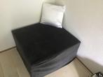 Slaappoef/logeerbed incl topper IZGS donkerblauwe hoes, Ophalen, Gebruikt, Blauw, 200 cm