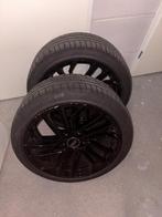 Audi 4 velgen met banden hankook, Auto-onderdelen, Banden en Velgen, 18 inch, Gebruikt, Banden en Velgen, Ophalen of Verzenden