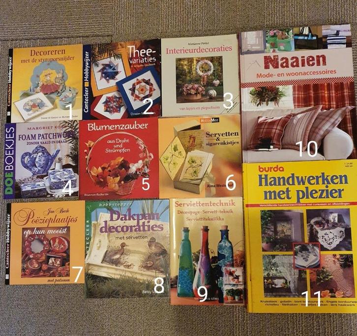Hobby boekjes diverse soorten, Boeken, Hobby en Vrije tijd, Zo goed als nieuw, Overige onderwerpen, Ophalen of Verzenden