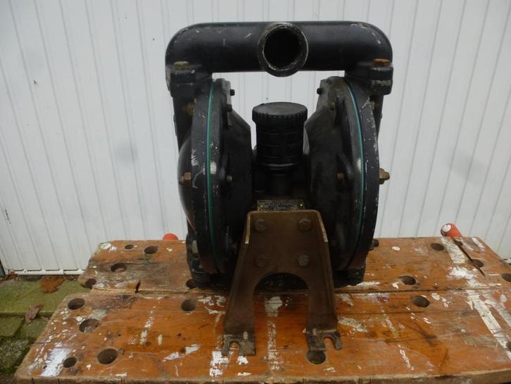 Ingersol Rand Aro dubbele membraanpomp / vloeistofpomp, Doe-het-zelf en Verbouw, Compressors, Gebruikt, 6 tot 10 bar, 100 liter of meer