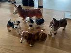 5 honden beeldjes vintage, Ophalen of Verzenden, Gebruikt, Hond of Kat, Beeldje of Figuurtje