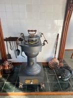 Ouderwetse gaskachel met accessoires, Huis en Inrichting, Kachels, Ophalen, Gaskachel