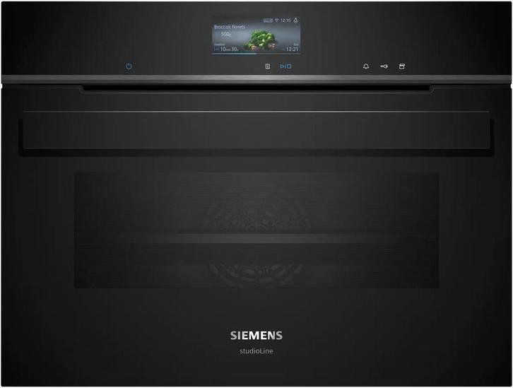 Siemens compacte combi stoomoven CS936G1B1, Witgoed en Apparatuur, Ovens, Nieuw, Inbouw, Oven met grill, 45 tot 60 cm, 45 tot 60 cm