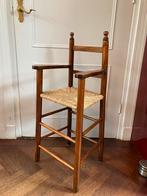 Brocante kinderstoel hoog, antiek, €29, Ophalen, Gebruikt