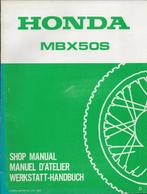 Honda MBX50 S shop manual (2626z) bromfiets, Zo goed als nieuw, Verzenden