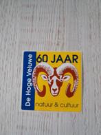 sticker De Hoge Veluwe 60 JAAR natuur & cultuur, Verzamelen, Ophalen of Verzenden, Zo goed als nieuw, Dier en Natuur