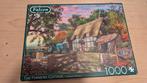 Falcon legpuzzel The Farmers Cottage - 1000 stukjes, Ophalen of Verzenden, 500 t/m 1500 stukjes, Zo goed als nieuw, Legpuzzel