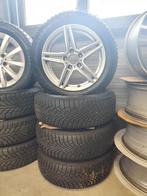 MERCEDES-BENZ Velgen met GOODYEAR winterbanden 205/55/16, Gebruikt, 16 inch, Banden en Velgen, Personenwagen