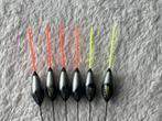 adv 272 / NIEUW set 6 dobbers TEAM KUYPER 0,50gr, Watersport en Boten, Hengelsport | Witvissen, Ophalen of Verzenden, Nieuw, Dobber of Lood