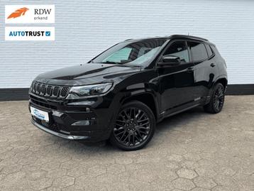 Jeep Compass 4xe 240 Plug-in Hybrid S l LEDER l FULL BLACK! beschikbaar voor biedingen