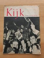 Blad "Kijk" nummer 24 van rond 1945, Ophalen of Verzenden, Landmacht, Nederland, Boek of Tijdschrift