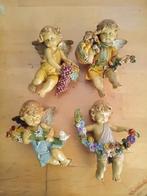 echte franse putti's vier seizoenen engeltjes cherubs, Verzamelen, Beelden en Beeldjes, Ophalen of Verzenden, Gebruikt