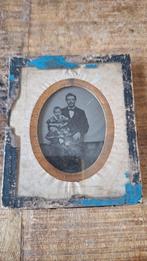 Antieke Daguerreotype foto, zie foto's, Ophalen of Verzenden