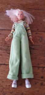 Vintage barbie jaren 90 skipper extreme green teen, Ophalen of Verzenden, Gebruikt, Pop