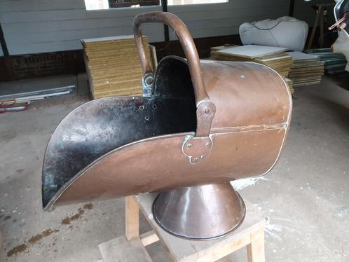Antieke Koperen Kolenkit, Antiek en Kunst, Antiek | Koper en Brons, Koper, Ophalen of Verzenden