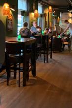 Hoge bartafels - set van 2 - donkerbruin, Ophalen, Gebruikt