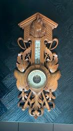 Antieke Wandbarometer met Paardmotief, Ophalen