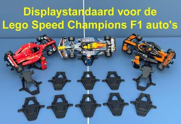 Display standaard voor Speed ​​Champions F1 auto's van Lego beschikbaar voor biedingen