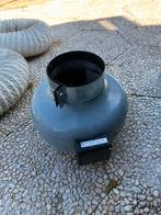 Ventilator 160mm met slang., Doe-het-zelf en Verbouw, Ventilatie en Afzuiging, Ophalen of Verzenden, Gebruikt, Ventilator