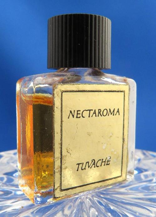 Mini - TUVACHE - Nectaroma - 3ml - p - 3,2cm, Verzamelen, Parfumverzamelingen, Gebruikt, Miniatuur, Gevuld, Ophalen of Verzenden