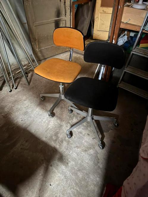 Vintage Stal & Stil Norway design bureaustoelen, Huis en Inrichting, Bureaustoelen, Gebruikt, Bureaustoel, Overige kleuren, Ophalen